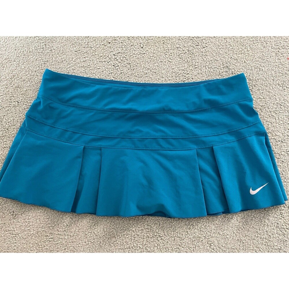 Nike High Stretch Dri-Fit  Polyester Woven Golf Shorts  Teal Women's XL